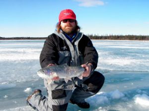 Ice Fishing in Kenai Alaska - Jason's Guide Service