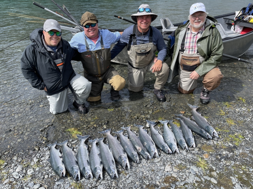 sockeye salmon fishing on the Kenai River