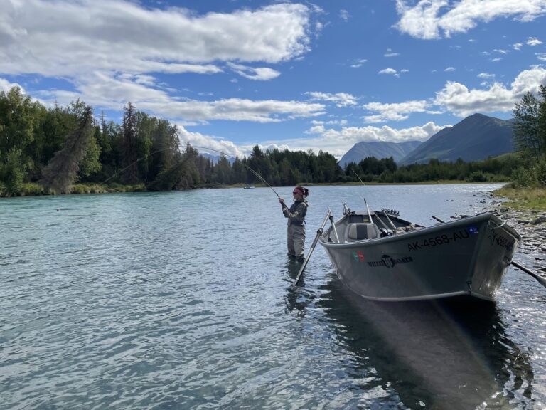 Pink salmon fishing guide Anchorage, AK