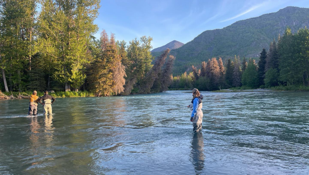 pink salmon fishing guide Anchorage, AK