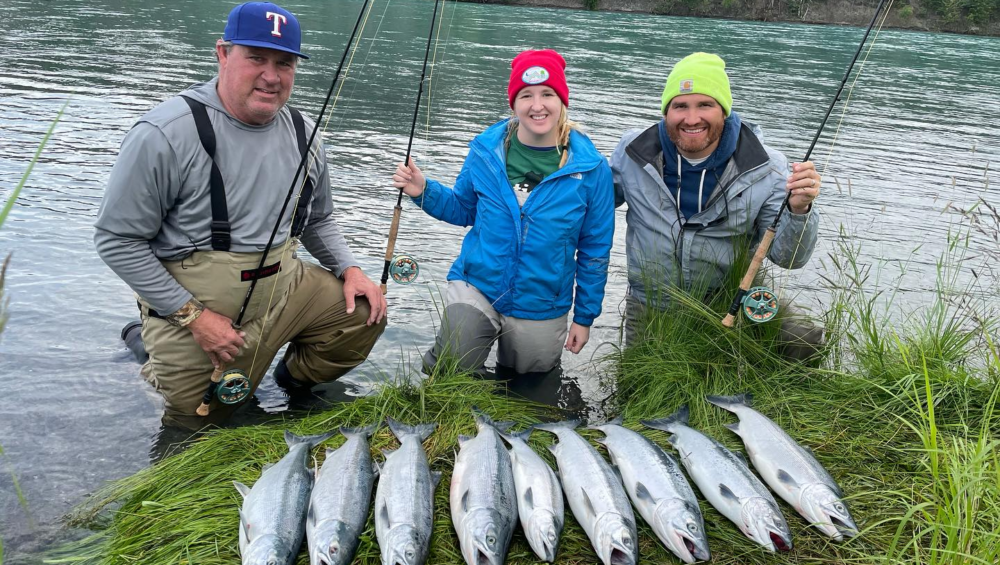 sockeye salmon fishing guide Anchorage, AK