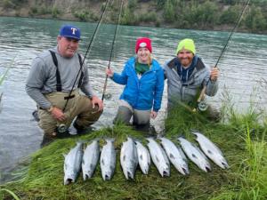 sockeye salmon fishing guide Anchorage, AK