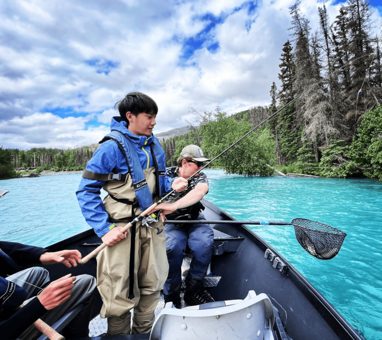 Anchorage pink salmon fishing guide trip
