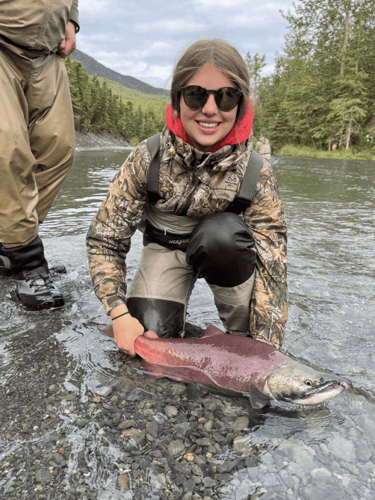 kenai river fishing guide boat drifting