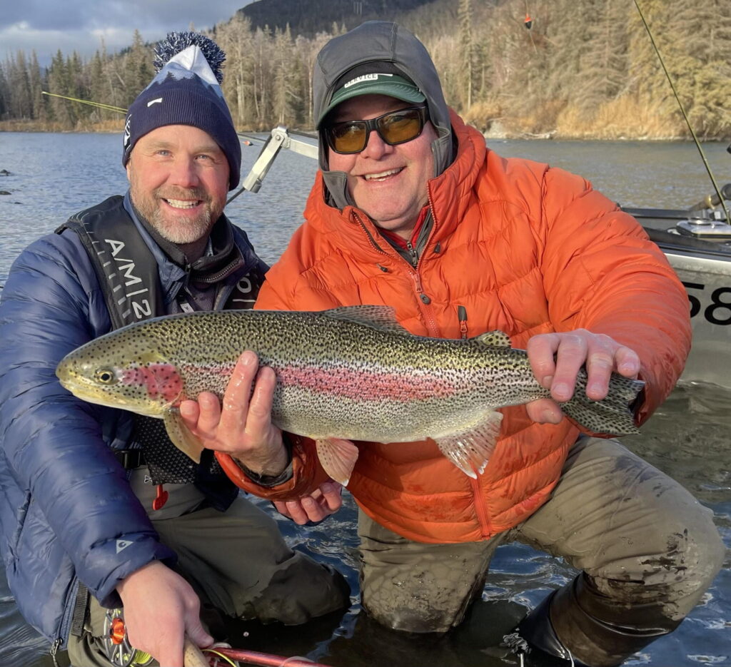 Kenai river trout fishing