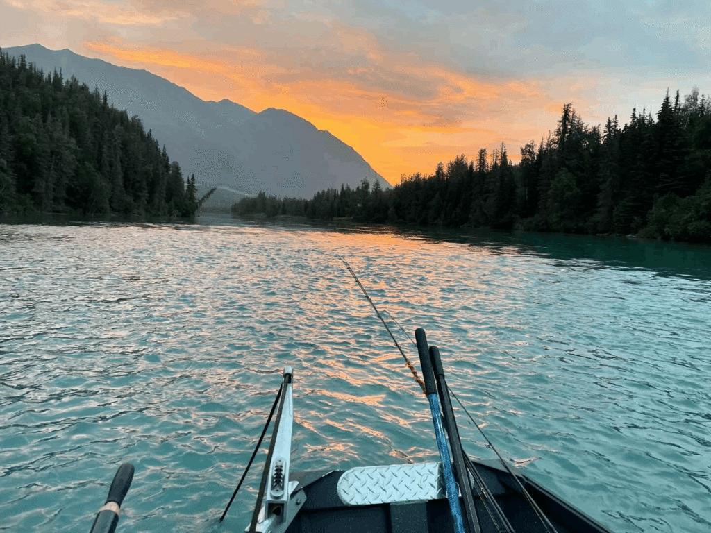 sockeye salmon fishing guide Cooper Landing, AK