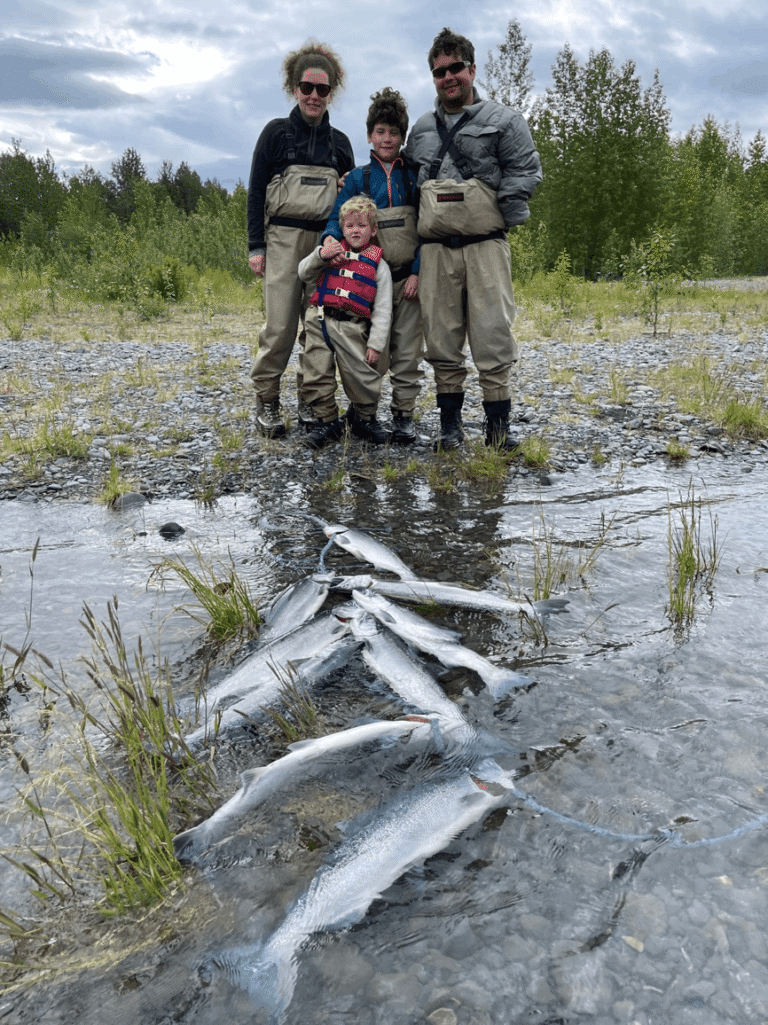 Kenai River Trout Fishing Statistics in Alaska